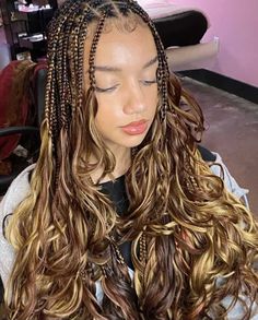 60 French Curl Braids Hairstyles To Try in 2024 Angel Braids, French Curl, Blonde Box Braids, Blonde Braids, Curl Styles, Braided Cornrow Hairstyles, Curly Girl Hairstyles, Braided Hairstyles For Black Women, Cornrow Hairstyles