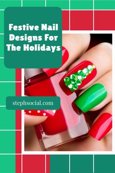 Christmas nail art designs you can do at home or bring to your nail tech! Christmas nail ideas. Christmas nails acrylic. Simple Christmas nails, trendy Christmas nails, Xmas acrylic nails, holiday nails winter for Christmas. Cute Christmas nail designs. Matte winter nails. Sparkle Christmas nails acrylic. Long Christmas nail designs. The grinch Christmas nail design. Candy cane nails. Gold Christmas nail designs. Short Christmas nail designs.