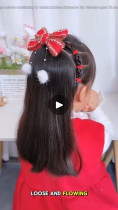 Amazing Hairstyles! - P33 | Simple hairstyles for girls in just 5 minutes that mothers should know! | By Life Green | Facebook Simple Hairstyles For Girls, Hair Styles Long Hair, Girls Hairstyles Easy, Dosa Recipe, Amazing Hairstyles, Simple Hairstyles, Hairstyles For Girls