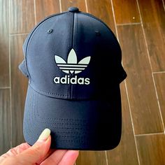 Black Adidas Cap. Brand New/Never Been Worn. Adidas Black Visor Hat, Black Adidas Visor Hat, Adidas Black Hat With Curved Brim, Adidas Black Baseball Cap With Curved Brim, Black Baseball Cap With Curved Visor For Spring, Black Curved Visor Hat For Spring, Black Spring Hat With Curved Visor, Adidas Casual Black Hat, Sporty Black Spring Hat