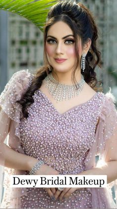 Dewy Bridal Makeup, Pakistan Bride, Customized Dresses, Ring Ceremony, Pakistani Couture, Indian Bridal Fashion, Designer Party Wear Dresses, Indian Inspired, Desi Wedding