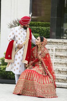 Capel Photo, Sikh Couple, Indian Wedding Clothes For Men, Sherwani For Men Wedding