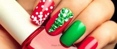 Christmas nail art designs you can do at home or bring to your nail tech! Christmas nail ideas. Christmas nails acrylic. Simple Christmas nails, trendy Christmas nails, Xmas acrylic nails, holiday nails winter for Christmas. Cute Christmas nail designs. Matte winter nails. Sparkle Christmas nails acrylic. Long Christmas nail designs. The grinch Christmas nail design. Candy cane nails. Gold Christmas nail designs. Short Christmas nail designs. Nagellack Trends, Festive Nail Art, Easy Nails, Christmas Nail Art Designs, Holiday Nail Art, Winter Nail Designs, Pretty Nail Art, Festival Nails, Nailed It