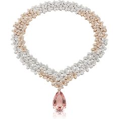 Pasquale Bruni - Goddess Garden Collier Combination in 18k White and Rose Gold with White Diamonds, Champagne Diamonds and Morganite Goddess Garden, Gold Goddess, Pasquale Bruni, Expensive Jewelry Luxury, Indian Wedding Jewelry, Expensive Jewelry, Jewelry Lookbook, Fancy Jewelry, Champagne Diamond