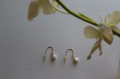 Instagram: @jilliansgems Etsy: jilliansgemsco  #summerjewelry #trendyjewelry #goldjewelry #daintyjewelry Minimalist Nickel-free Pearl Earrings For Formal Occasions, Delicate Hypoallergenic Pearl Earrings For Anniversary, Minimalist Hypoallergenic Pearl Earrings For Formal Events, Minimalist Pearl Earrings For Anniversary, Classic Drop Pearl Earrings For Everyday, Dainty Hypoallergenic White Gold Pearl Earrings, Minimalist White Gold Pearl Drop Earrings, Elegant Silver Pearl Earrings With 14k Gold Filled, Minimalist Pearl Charm Earrings For Anniversary