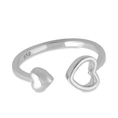 Top of ring height: 8.7mm

Band width: 1.9mm

Shank width: 1.9mm



Metal: 925 sterling silver

Plating: rhodium plated

Finish: high polish Sterling Silver Open Heart Promise Ring, Valentine's Day Sterling Silver Heart Ring With Polished Finish, Sterling Silver Rings With Polished Finish For Valentine's Day, Silver Open Heart Promise Ring, Classic Sterling Silver Open Heart Ring, Silver Open Heart Minimalist Rings, White Gold Sterling Silver Open Heart Ring, Valentine's Day Sterling Silver Rings With Polished Finish, Valentine's Day Silver Heart Ring With Polished Finish