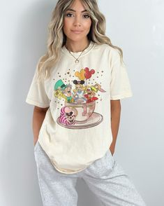 Disneyland Shirts Women, Alice In Wonderland Shirt Ideas, Alice In Wonderland Shirt, Disney Princess Shirt, Alice In Wonderland Shirts, Disney Princess Shirts, Princess Shirt, Disney Alice In Wonderland, Roger Rabbit