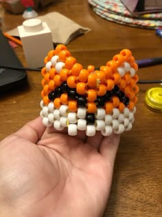 Kirby Kandi, Kandi Ideas Pattern, Kandi Mask