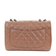 This Chanel Caramel Caviar Jumbo Classic Flap Bag is in pristine condition. A must have for any collector, the Jumbo Classic is elegant and timeless. Durable and textured caramel colored caviar leather is quilted in signature Chanel diamond pattern. Silver interlocking CC twist lock secures the flap. Leather and chain entwined strap may be carried single or double. Dust bag included. Measurements: 12” x 8” x 3” Proudly offered from Only s for $8,900.00. Payment by bank wire only. Please email fo Classic Flap Bag, Ysl Shoes, Jimmy Choo Sunglasses, Bag Silver, Trending Handbag, Caramel Color, Dior Shoes, Classic Flap, Casual Backpack