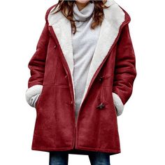 Season:Winter,Fall; Fabric:Polyester; Sleeve Length:Long Sleeve; Look After Me:Machine wash; Gender:Women's; Style:Casual; Elasticity:Micro-elastic; Occasion:Daily Wear,Vacation,Street,Going out; Outerwear Length:Regular; Placket:Single Breasted; Fit Type:Regular Fit; Function:Warm,Breathable; Pattern:Plain; Design:Pocket,Fleece Lined; Neckline:Hoodie; Outerwear Type:Teddy Coat,Fleece Jacket,Hoodie Jacket; Front page:FF; Listing Date:10/11/2024; Production mode:External procurement; Print Type:n Winter Fleece Outerwear, Winter Windproof Fleece Jacket, Warm Fleece Jacket For Fall Outdoor, Windproof Fleece Jacket For Winter, Warm Winter Fleece Outerwear, Warm Fleece Winter Outerwear, Winter Fleece Outerwear For Outdoors, Warm Fleece Outerwear For Winter, Hooded Windproof Outerwear For Winter