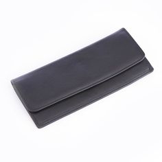 "You'll love the chic style of this genuine leather clutch from Royce Leather. You'll love the chic style of this genuine leather clutch from Royce Leather. LUGGAGE FEATURES 10 credit card pockets Lined currency compartmentLUGGAGE SIZING 7.75\"W x 3.5\"H x 0.37\"D Weight: 5 ozLUGGAGE DETAILS Top grain nappa leather Imported Manufacturer's 1-year limited warranty For warranty information please click here Size: One Size. Color: Black. Gender: unisex. Age Group: adult." Black Clutch With Interior Card Slots For Business, Black Business Clutch With Interior Card Slots, Business Clutch With Interior Card Slots In Black, Modern Office Clutch Wallet, Elegant Evening Trifold Wallet, Classic Black Leather Clutch, Formal Black Clutch With Interior Card Slots, Black Clutch Wallet For Office, Classic Soft Leather Clutch For Travel