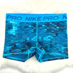 New With Tags Nike Pro Dri-Fit Tight Fit Mid Rise Shorts 3" - Blue Multi Size: Xl & Xxl Brand New With Tags And No Flaws To Be Noted. Perfect For Your Next Run Or Workout. Smoke Free. Ships Next Business Day. 486 Fitted Blue Boxer Briefs With Built-in Shorts, Blue Boxer Briefs With Built-in Shorts For Sports, Nike Blue Activewear With Built-in Shorts, Blue Stretch Boxer Briefs In Athleisure Style, Blue Stretch Boxer Briefs For Athleisure, Fitted Blue Short Boxer Briefs, Blue Compression Go-dry Boxer Briefs, Compression Go-dry Blue Boxer Briefs, Blue Compression Athletic Shorts With Go-dry