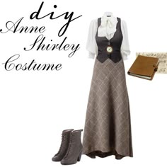 Anne Of Green Gables Outfit Inspiration, Anne Of Green Gables Costume Diy, Anne Of Green Gables Inspired Outfits, Anne Of Green Gables Outfit, Anne Of Green Gables Costume, Dandy Look, Gibson Girl, Anne Shirley, Vintage Inspired Outfits