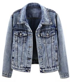 PRICES MAY VARY. Jackets for women are made of soft and high quality denim fabric, cozy and comfortable to wear. This women denim jacket features basic turn-down collar, button down front and long sleeves with button cuffs. Two chest flap pockets and two slanted pockets for this jean trucker jacket. Button down denim jacket for women. Women basic jean jacket, casual jacket for women.distresse jeans jackets for women,Loose fit jean coat.Nashville outfits for women. Blue jeans jacket,black denim j Solid Color Button-up Denim Jacket For Fall, Trendy Solid Color Denim Jacket With Button Closure, Spring Denim Jacket With Button Closure, Trendy Solid Denim Jacket With Button Closure, Trendy Collared Denim Jacket With Buttoned Pockets, Winter Denim Jacket With Snap Buttons And Lapel Collar, Solid Color Button-up Denim Winter Jacket, Solid Denim Jacket For Fall, Winter Single-breasted Denim Jacket