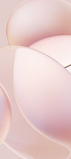 an abstract pink background with curved shapes