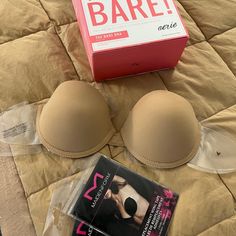 Aerie Backless Bare Bra Pushup-Nwt, Size A Cup. Comes With 2 Extra Replacement Wing Tape.Never Used. Original Box. 32a Bra, Women's Intimates, Push Up, Original Box, Bra, Cream, The Originals, Fast Delivery, Customer Support