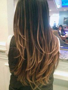 Balayage Straight, Sombre Hair, Ombre Hair Blonde, Ombré Hair, Ombre Hair Color, Honey Blonde, Great Hair, Milk Chocolate, Ombre Hair