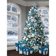 Christmas Eve Printed Backdrop Blue White Christmas, Cloth Photography, Teal Christmas, Wood Backdrop, Wedding Photo Props, Brick And Wood, Ribbon On Christmas Tree, Tree Themes, Printed Backdrops