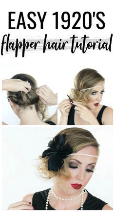 Roaring 20s Hairstyles, 1920s Long Hair, On The Go Makeup, Braid Hairstyle Ideas