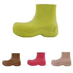 The Ankle-high Waterproof Boots are an excellent purchase for those rainy spring days. Made with waterproof materials and an ankle-high design will allow your feet to stay nice and dry during some down pour. They also provide great foot support with the comfy sole. FEATURES: Style Open toe Season Summer/Spring Sole Flat Vamp material EVA Size US ( 5.5 - 12) COMFORTABLE MATERIAL: The Waterproof Ankle-high Boots are made of high-density material. These are light, soft, breathable, and waterproof, Slip-resistant Round Toe Rain Boots For Rainy Weather, Outdoor Ankle Boots For Rainy Season, Slip-resistant Round Toe Boots For Rainy Weather, Casual Slip-resistant Boots For Rainy Weather, Ankle-high Rain Boots For Rainy Season, Round Toe Boots For Rainy Outdoor Activities, Waterproof Ankle-high Boots For Rainy Weather, Green Waterproof Boots For Rainy Weather, Ankle-high Rain Boots For Outdoor