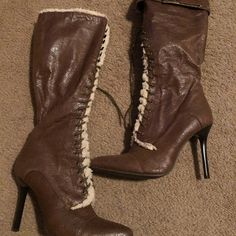 Brand New Knees Boots 4 Inch Heel Height Ellie Shoes, 4 Inch Heels, Shoes Heels Boots, Pretty Dresses, Me Too Shoes, Knee Boots, Shoes Women Heels, Heeled Boots, 4 Inch