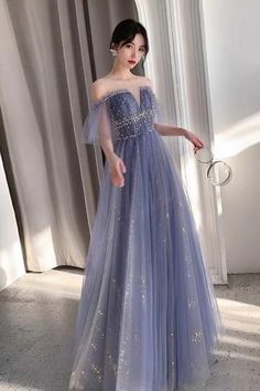 Korean Prom Dresses, Korean Prom, Gaun Tulle, Cheap Prom Dresses Online, Red Fairy, Prom Dresses Off The Shoulder, Dresses Off The Shoulder, Gaun Fashion