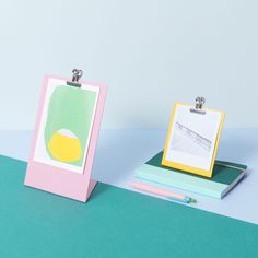 two small clipboards on top of each other