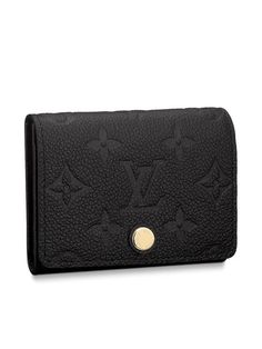 Gender: Women   Brand: LOUIS VUITTON   Product Name: Business Card Holder Monogram Embossed Leather Black   Bags Alora Code: 49771758   Color: black   Composition: Cowhide Leather   Origin: France   Features:  Flapfold 1 card slot    Designer Style ID M58456 Black Business Card, Leather Card Wallet, Cross Bag, Business Card Holder, Black Business, Black Leather Bags, Timeless Handbag, Business Card Holders, Bags Designer Fashion