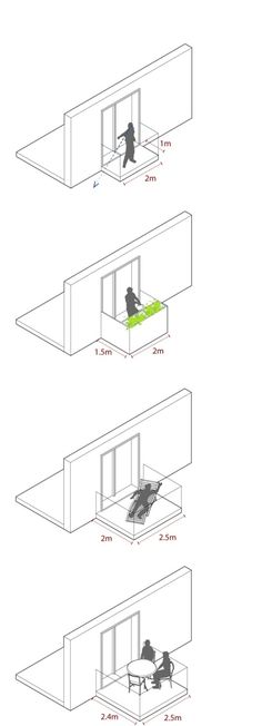 the diagram shows how to use different types of furniture in an office building, including desks and chairs