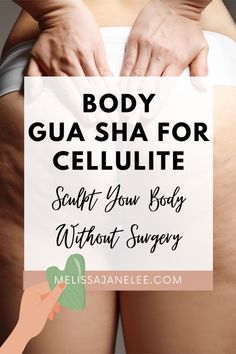 Gua sha, the traditional Chinese technique of scraping the skin, is gaining popularity for smoothing and toning skin prone to cellulite and dimpling. Learn how the long, sweeping strokes of a gua sha tool can break down fatty deposits and increase blood circulation to even skin texture. See the best gua sha stones to use to address cellulite, and proper technique so you don't damage skin. Get tailored gua sha advice to target cellulite on common problem areas like thighs, butt, arms, and stomach. Rediscover this ancient healing technique and transform the look of your skin with a click! Lymph Drainage Massage Gua Sha, Gua Sha Legs Before And After, Body Gua Sha Technique, Use Gua Sha, Body Gua Sha