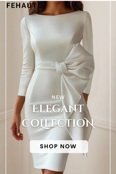 Limited time offer: 3rd 50%off | 2nd 20%off. Discover luxurious fabrics, flattering silhouettes, and stunning details that are sure to make you shine at your next important event. Elegant Sheath Bodycon Dress For Wedding, Elegant Sheath Bodycon Wedding Dress, Elegant Knee-length Bodycon Dress For Wedding, Knee-length Bodycon Dress For Wedding, Elegant Knee-length Bodycon Dress, Elegant White Bodycon Midi Dress, Elegant Spring Bodycon Dress For Wedding, Elegant Spring Wedding Bodycon Dress, Elegant White Bodycon Dress