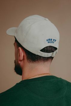 Give a gift that is 100% them with this custom word embroidered cap. Perfect for beach days, picnics in the park or events like a hen party! HOW IT WORKS: Choose your cap colour & choose your embroidery colour to create the perfect customised cap. Cap Colours: Bottle Green, Cream, White, Charcoal Grey, Black and Navy Embroidery Colour: White, Baby Pink, Pale Blue, Navy, Black or Red Thread Please note: Due to a prominent seam down the front of the hat, there might be slight discrepancies in stit Cap Pics, Navy Embroidery, Cap Embroidery, Designer Caps, Embroidered Cap, Red Thread, Embroidered Caps, Cap Men, Picnic In The Park