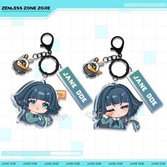 🔑 Cute original keychain 🔑 Game name :Zenless Zone Zero Role name: Jane Doe and Bangboo Material: High quality acrylic Size: As shown Uses: Key chain, key chain, wallet accessories, luggage accessories, clothing accessories A slight color difference is inevitable because everyone's display device is set up differently. Have a nice day! 🌈 🌈 🌈 Rectangular Bag Charm With Key Clip, Black Rectangular Keychain For Gift, Black Rectangular Keychain Perfect For Gifts, Rectangular Keys Bag Charm For Gift, Green Keychain As A Gift, Green Keychain With Key Clip As Gift, Green Keychain With Key Clip For Gift, Blue Rectangular Keychain For Gifts, Rectangular Blue Keychain For Gifts