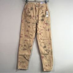 Brand: Pacsun Size: 23 Material: 100% Cotton Retail: $59.95 Color: Stone Dye Details: Slim Pockets Denim High Rise New With Tags, Never Been Worn Or Tried On Brown Relaxed Fit Summer Jeans, High Waist Khaki Jeans For Spring, High-waist Khaki Jeans For Spring, Spring Khaki Jeans, High Rise Cream Pants For Summer, High Rise Brown Summer Pants, Brown High Rise Summer Pants, Summer High Rise Brown Pants, High Rise Brown Pants For Summer