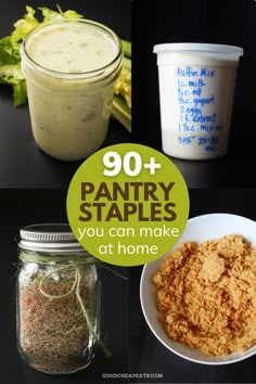 the top ten pantry staples you can make at home