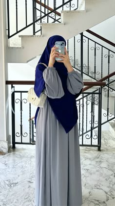 Boqorada Style, Abaya Hijab Outfit, Modest Muslim Outfits, Khimar Outfits, Khimar Outfit, Islamic Clothing Women, Islamic Dress For Women, Jilbab Outfits, Mode Niqab