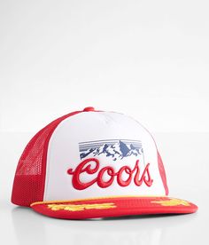 American Needle Coors Banquet Trucker Hat - White/Red , Men's Redwhite Embroidered snapback hat One size fits most. 100% Polyester. Apparel & Accessories > Clothing Accessories > Hats Red Trucker Hat With Embroidered Logo And Flat Brim, Red 5-panel Snapback Hat For Baseball Season, Red 5-panel Hat For Baseball Season, Coors Banquet, Mens Trucker Hat, Hat For Men, Men's Hats, Odds And Ends, Accessories Clothing