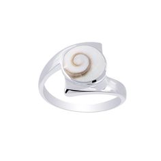 Ancient Shiva Round Shell Eye Ring Silver Jewelry CODE: SER34 Material: 925 Sterling Silver Gem Stone: SHIVA EYE Weight: 3.67 Gram Ring Size: 6, 7, 8, 9 Finishing: silver   Price Per Piece Handmade Sterling Silver Ring with a polished natural shiva eye shell. Shiva Eye Shell is a considered a good luck and positive energy Stone. This shell is the a perfect present for all those women who loves the natural beauty. This beautiful Ancient Shiva Round Shell Eye Ring would be a perfect gift for that Sterling Silver Pearl Ring With Polished Finish, Sterling Silver Open Pearl Ring With Polished Finish, Symbolic White Round Jewelry, White Open Ring Stamped 925, White Stamped 925 Open Ring, Adjustable White Rings With Polished Finish, White Adjustable Rings With Polished Finish, White Gold Polished Pearl Ring In Sterling Silver, White Gold Sterling Silver Pearl Ring With Polished Finish