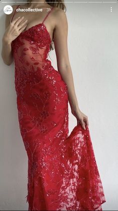 Red Beaded Dress, Prom 2025, Red Maxi Dress, Classy Prom Dresses, Hoco Dress