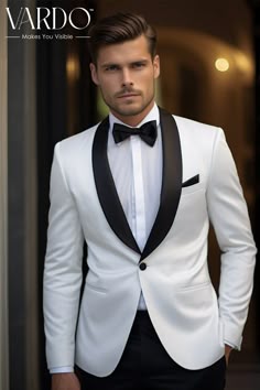 >>ORIGINAL ARTWORK AND CONTENT, PLEASE DO NOT COPY<< Men Suits, Suits For Man, Dapper Style White Three Piece Suit for Men - Formal Wedding, Prom, or Special Occasion Attire, Formal Suit, Formal piece Wedding Suit, Double Breasted, Formal Fashion Slim Fit Suit. Elevate your wedding day elegance with our classic Men's White Tuxedo Wedding Suit. This immaculate ensemble combines timeless style with modern sophistication, making you the epitome of grace and charm on your special day. Crafted with precision and an eye for detail, this suit ensures a perfect fit and unmatched comfort. 👔 Must-Have for the Big Day: Our white tuxedo wedding suit is designed to make you stand out on your wedding day. With its refined style, premium fabric, and exceptional craftsmanship, it's the ultimate choice fo White Tux Groom, White Three Piece Suit, Three Piece Suit For Men, White Tuxedo Wedding, Suit Double Breasted, Tuxedo Wedding Suit, Groomsmen Poses, White Tuxedo, Formal Fashion