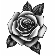 Rose Tattoo On Hand, Tato Realis, Rose Neck Tattoo, Rose Tattoo Stencil, Realistic Rose Tattoo, Rose Flower Tattoos, Rose Drawing Tattoo, Tattoo Coloring Book, Rose Hand Tattoo