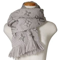 Elevate your winter style with the Louis Vuitton Escharp Logomania Muffler Scarf. Crafted from luxurious wool, this unisex scarf features the iconic LV monogram pattern, adding a touch of sophistication to any outfit. The generous length and width provide ample warmth and versatility, making it a must-have accessory for the cold season. Whether you drape it over your shoulders or knot it stylishly, this scarf is a timeless addition to your wardrobe. Scarf Model, Louis Vuitton Scarf, Louis Vuitton Design, Monogram Pattern, Lv Monogram, Japanese Antiques, Be Back Soon, Louis Vuitton Model, Cold Season