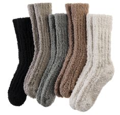 PRICES MAY VARY. Cozy & Warm: Our women's fuzzy slipper socks are made with a blend of high-quality materials. They are incredibly soft, breathable, and durable, providing cloud-like comfort that will keep your feet and toes warm during cold weather. Let these cozy socks protect your feet and provide lasting warmth on chilly winter days! Fluffy & Soft: Our slipper and sleep socks for women are designed with high-tech microfiber, elastic fabrics, and soft-touch features to ensure maximum comfort Sleep Socks, Fluffy Socks, Comfy Socks, Soft Slippers, Winter Slippers, Fuzzy Slippers, Fuzzy Socks, Cozy Socks, Winter Socks