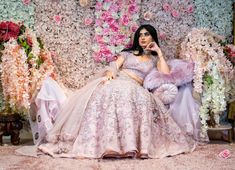 True grandeur comes out through the dressing style with this adorning blush pink colored majestically artistic lehenga enriched with intricacy of silver embroidery and reshim work. Prettified with appealing embroidered work within the attire adds a sign of elegance statement to your look! Color -Blush Pink Fabric & Work Style -- Net fabric with silver reshim embroidery. Details -- Assured quality.- Wash care instruction: Dry clean only.- Slight variation in color is possible due to digital p Glamorous Embroidered Lehenga With Traditional Drape, Glamorous Floral Embroidery Wedding Sets, Glamorous Wedding Sets With Floral Embroidery, Glamorous Pink Lehenga With Intricate Embroidery, Glamorous Pink Choli For Wedding, Glamorous Pink Wedding Dupatta, Glamorous Pink Lehenga With Sheer Dupatta, Glamorous Pink Lehenga For Wedding, Glamorous Pink Wedding Lehenga