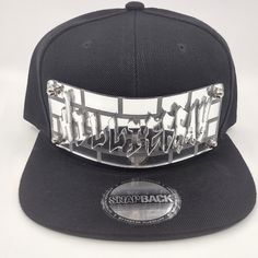 Personalized Custom Snapback Hat Six Panel Flat Bill Snap Back Hat Cap with Laser Cut Graffiti Letters, Custom Made to Order, Comfortable and Unique, Great Gift, an Exclusive CreationThe snapback is new with tags, high quality, unique, and #1 Hear Wear. Great Personalized Gift - It's a "Everything" gift and great for birthdays, holidays, graduation, parties, everyday wear, special occasions, etc. The hat is a personalized item. Please let us know what name you would like engraved in the "persona Urban Snapback Hats With Adjustable Fit, Hip Hop Style Adjustable Visor Hat, Urban Adjustable Fitted Hat With Flat Brim, Adjustable Hip Hop Baseball Cap With Visor, Urban Adjustable Flat Brim Fitted Hat, Urban Style Adjustable Cap, Adjustable Hip Hop Visor Hat, Adjustable Urban Cap, Urban Adjustable Visor Snapback Hat