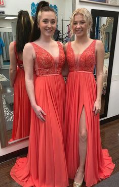 Specifications Occas Sheer Bodice V-neck Wedding Dress, Red V-neck Chiffon Wedding Dress, V-neck Evening Dress With Sheer Bodice For Prom, Sheer Bodice V-neck Evening Dress For Prom, Chiffon V-neck Evening Dress For Wedding, V-neck Bridesmaid Dress With Sheer Bodice, Bridesmaid Dress With Sheer Bodice And V-neck, V-neck Dress With Sheer Bodice For Prom, Sheer Bodice V-neck Bridesmaid Dress