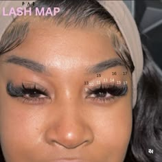 Lash Map For Small Eyes, Eyelash Map, Cluster Map, Brows Waxing, Becoming An Esthetician