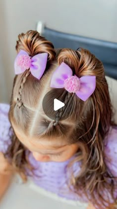 27K likes, 92 comments - natassialimaa on May 6, 2024: "Penteado do dia bem fofo e fácil. Laços @mimosdadeise_1314 🎀 . . . . . . . . . . #penteadox #penteadoinfantil #mundorosa #maedemenina #boavistarr #boavistaroraima". Kids Hairstyles For Christmas, Cute Pigtail Hairstyles For Kids, Plait Hairstyles For Kids, Easy Toddler Hairstyles Fine Hair, Kid Hair Styles Easy, Picture Day Hairstyles Toddler, First Day Hairstyles For Kids, Easy Toddler Hairstyles Long Hair