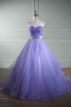 Purple Tulle, Ruffle Prom Dress, Cute Prom Dresses, Prom Dresses Ball Gown, Ball Gown Dresses, Chiffon Lace, Quinceanera Dresses, Purple Dress, Ladies Fashion