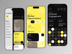 Ui Ux 디자인, Market Segmentation, Mobile Ui Design, 카드 디자인, Ios Design